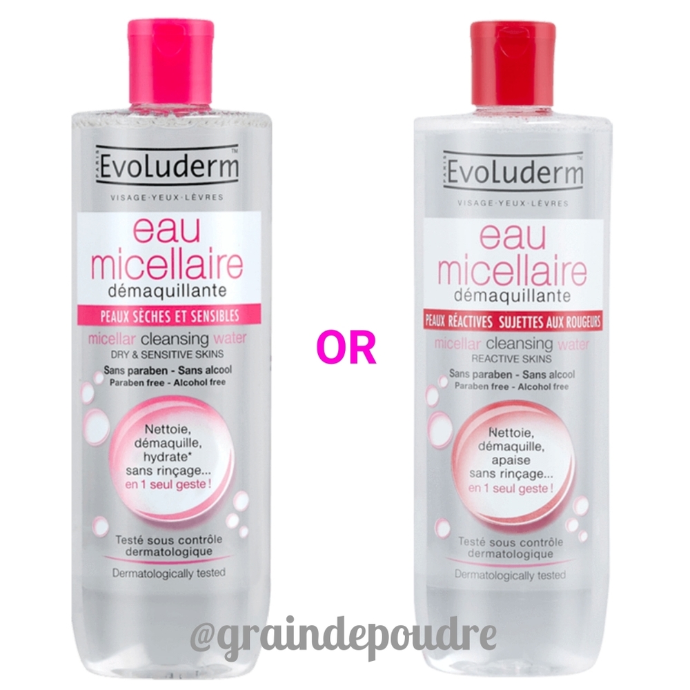 Evoluderm 17.5oz Micellar Water Sensitive Reactive